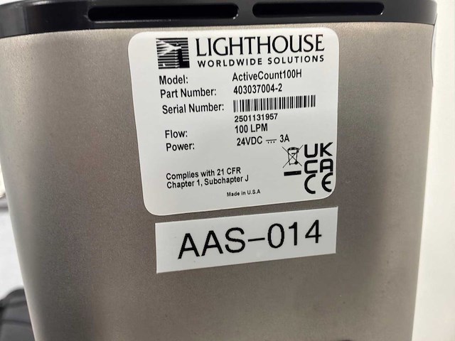 2025 lighthouse activecount 100h high-performance draagbare actieve luchtsampler - afbeelding 3 van  3