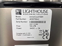 2025 lighthouse activecount 100h high-performance draagbare actieve luchtsampler - afbeelding 4 van  4