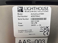 2025 lighthouse activecount 100h high-performance draagbare actieve luchtsampler - afbeelding 4 van  4