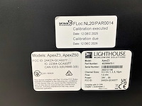 2025 lighthouse apex z3 luchtdeeltjesteller - afbeelding 2 van  2