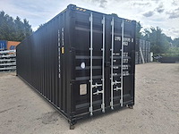 2025 lypu 40 ft high cube zwart zeecontainer met 4 zijdeuren - afbeelding 15 van  24