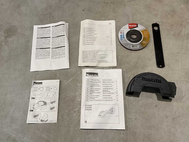 2025 makita dga504z gereedschapslijper - afbeelding 11 van  18