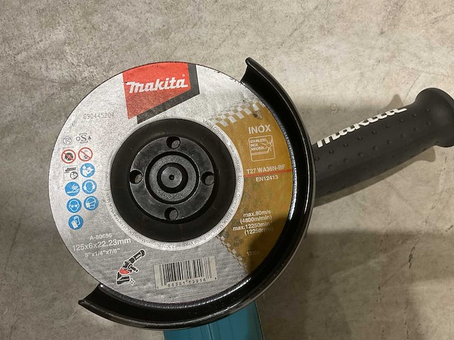 2025 makita dga504z gereedschapslijper - afbeelding 10 van  18