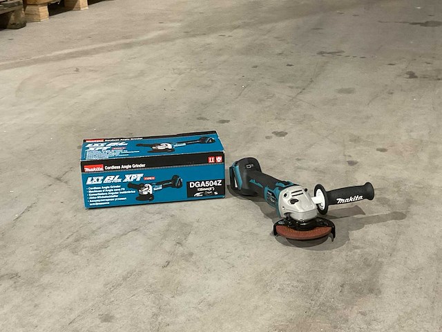 2025 makita dga504z gereedschapslijper - afbeelding 9 van  16