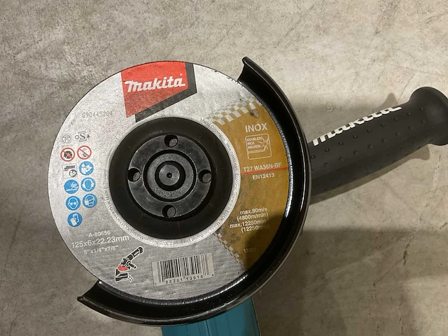 2025 makita dga504z gereedschapslijper - afbeelding 10 van  18