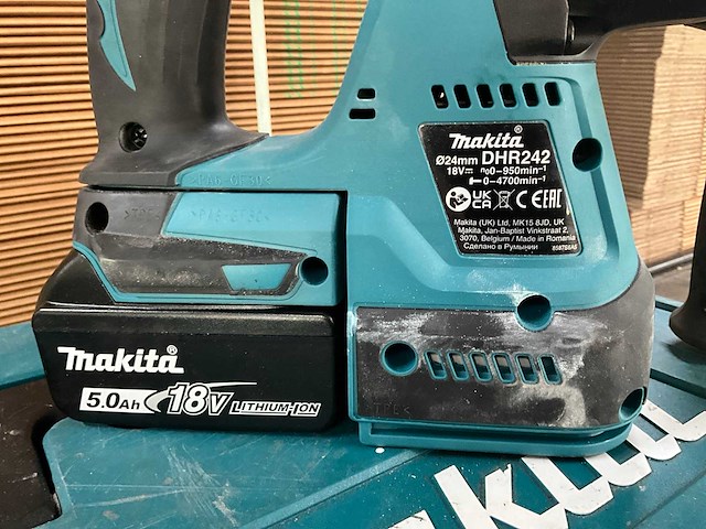 2025 makita dhr242 combihamer - afbeelding 4 van  5
