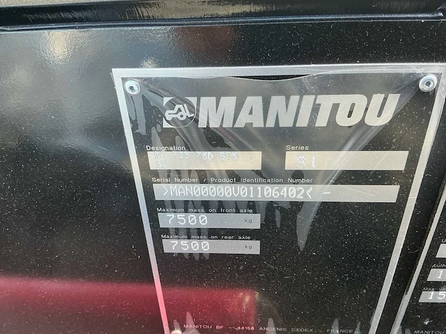 2025 manitou mt 735 75d st5 verreiker – 3.500 kg – 6,9 m – 17 uur – nieuw - afbeelding 38 van  46