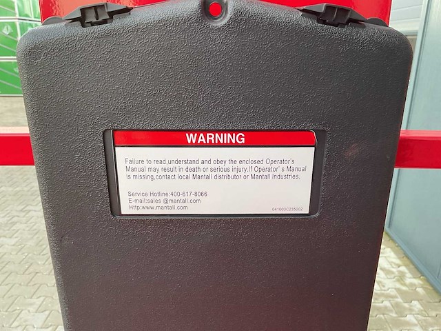 2025 mantall xe-60 mini hoogwerker - afbeelding 14 van  23