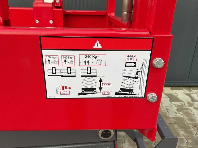 2025 mantall xe-60 mini hoogwerker - afbeelding 20 van  23