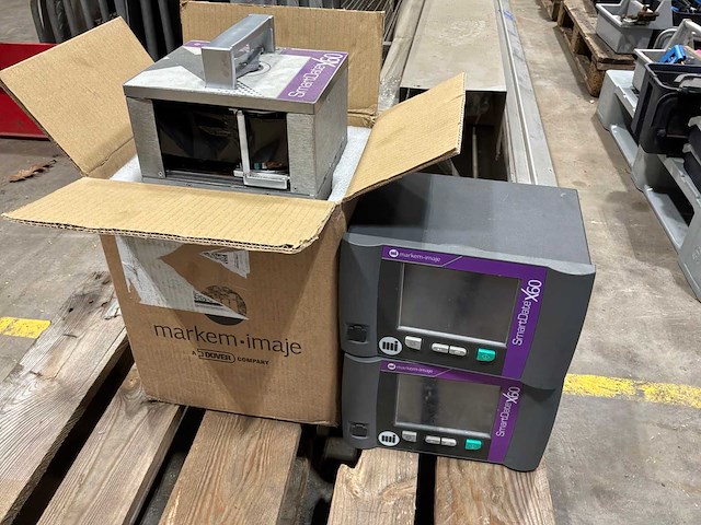 2025 marken-imaje smartdate x65 thermische transfer printer - afbeelding 2 van  3