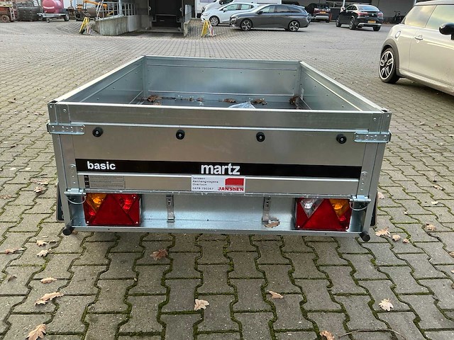2025 martz basic 150 kipp kipper aanhangwagen - afbeelding 10 van  13