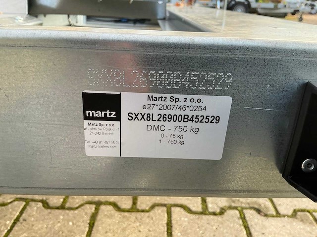 2025 martz gp1 motor trailer - afbeelding 7 van  15
