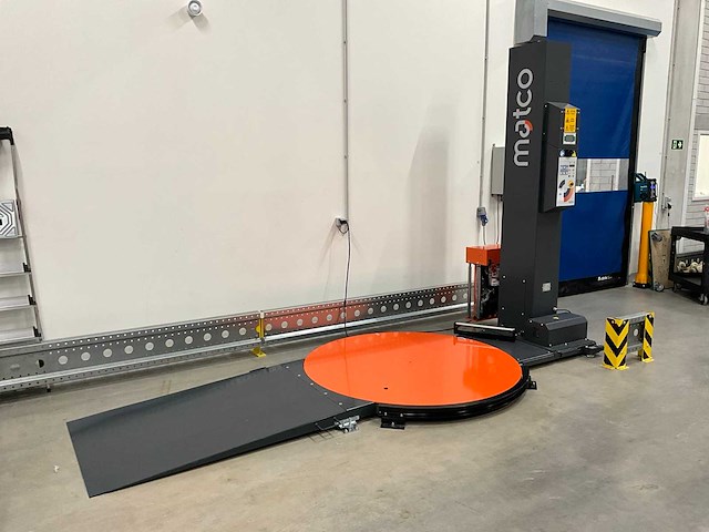 2025 matco a300 semiautomatische pallet stretchfolie omhulsel - afbeelding 1 van  6