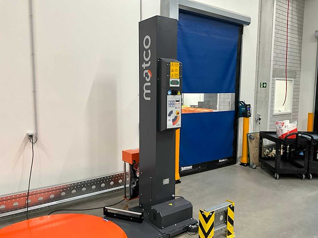 2025 matco a300 semiautomatische pallet stretchfolie omhulsel - afbeelding 2 van  6