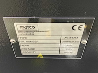 2025 matco a300 semiautomatische pallet stretchfolie omhulsel - afbeelding 6 van  6