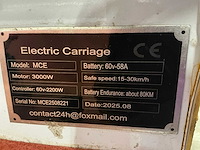 2025 mce electric electrische koets - afbeelding 7 van  15