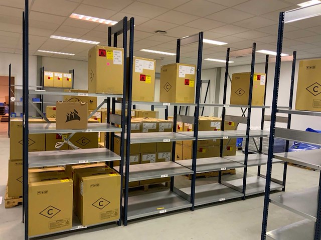 2025 mecalux - m3 - 30 secties legbordstelling - afbeelding 4 van  8