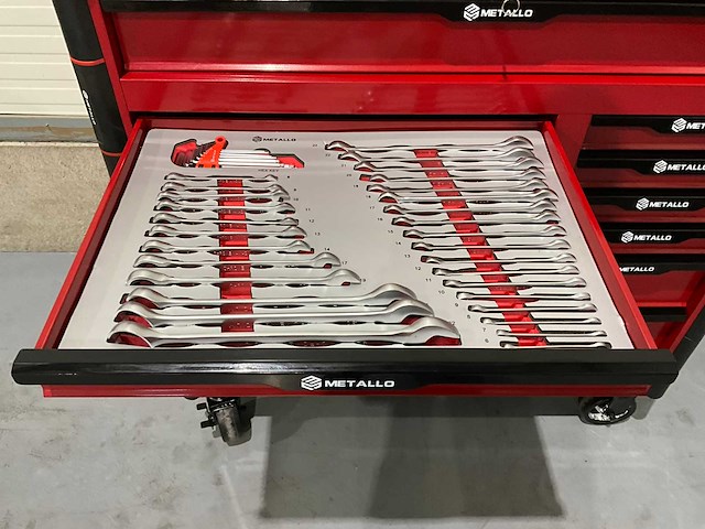 2025 metallo 12 lades gereedschapswagen - afbeelding 27 van  28