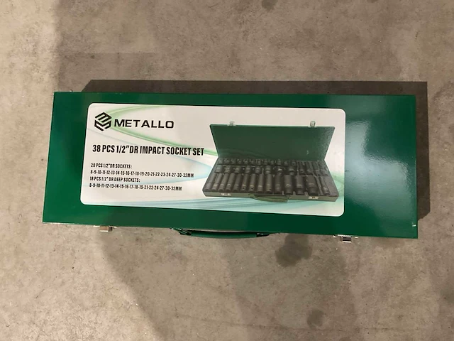 2025 metallo 38 st krachtdoppen doppensets - afbeelding 8 van  10