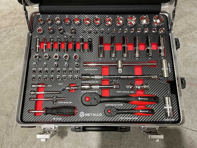 2025 metallo meta-202w gereedschapskoffer - afbeelding 30 van  54