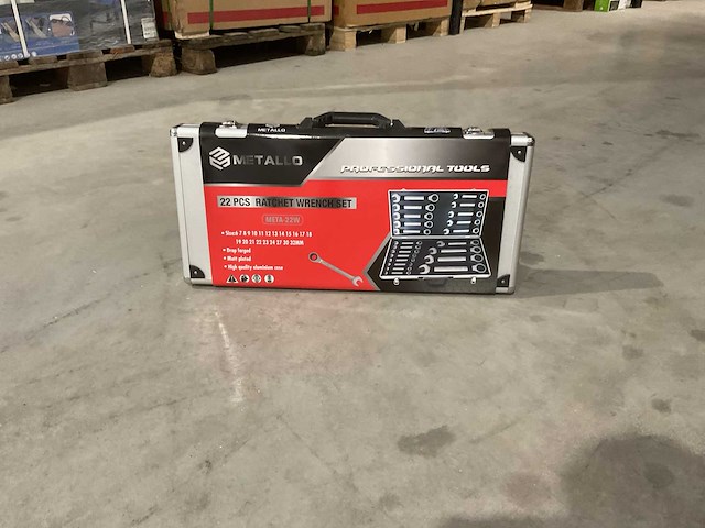 2025 metallo meta-22w steek en ratelringsleutel - afbeelding 2 van  7