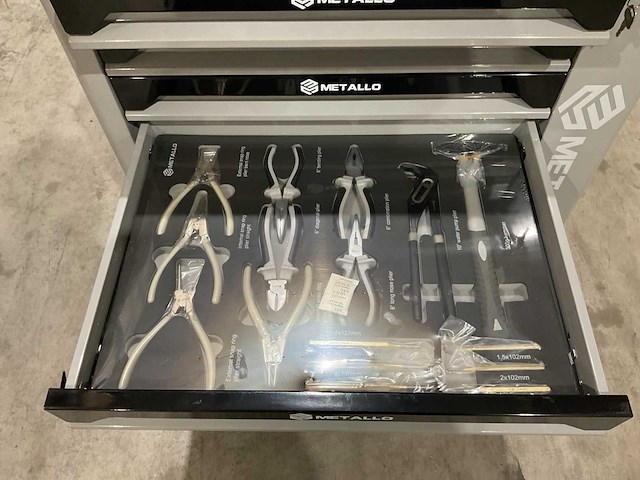 2025 metallo meta-7hs6g gereedschapswagen - afbeelding 12 van  17