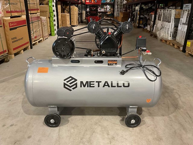 2025 metallo meta-ac200l luchtcompressor - afbeelding 5 van  9