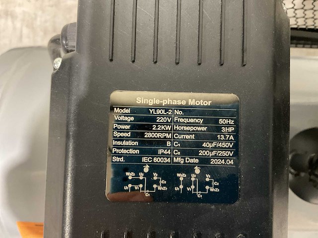 2025 metallo meta-ac200l luchtcompressor - afbeelding 2 van  14