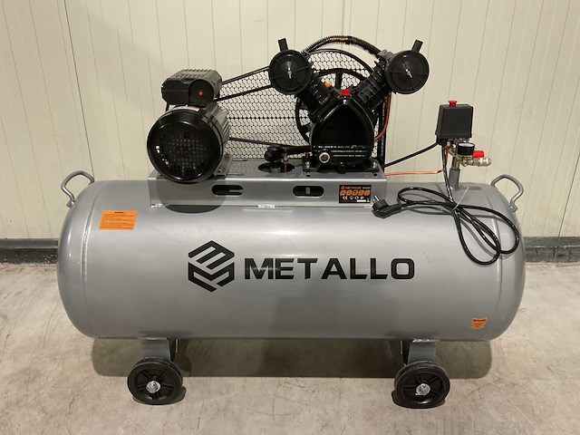 2025 metallo meta-ac200l luchtcompressor - afbeelding 2 van  14