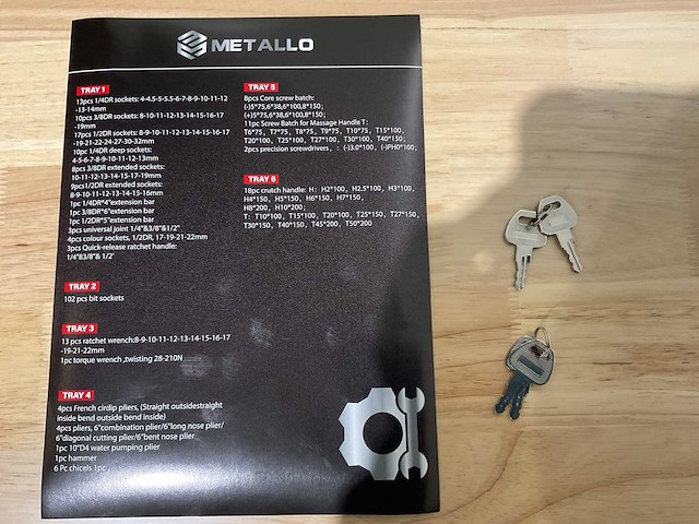 2025 metallo xxl edition meta-7hs6g-wood roof gereedschapswagen - afbeelding 55 van  67