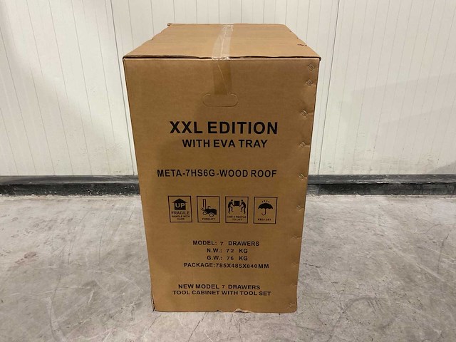 2025 metallo xxl edition meta-7hs6g-wood roof gereedschapswagen - afbeelding 43 van  67
