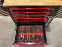 2025 metallo xxl edition meta-7hs6g-wood roof gereedschapswagen - afbeelding 38 van  67