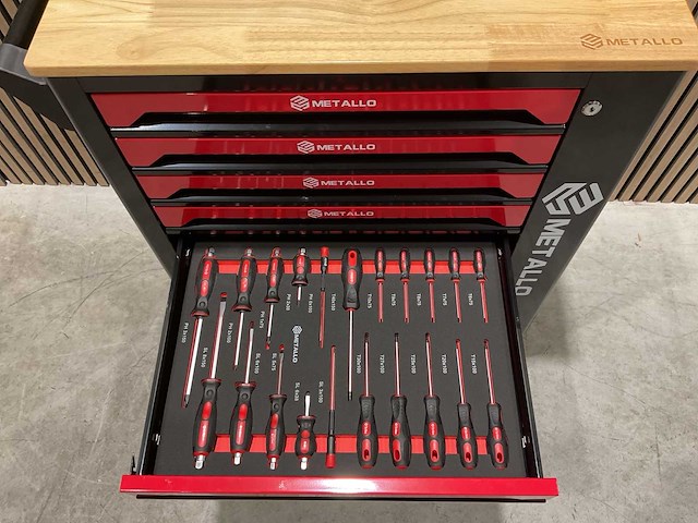 2025 metallo xxl edition meta-7hs6g-wood roof gereedschapswagen - afbeelding 37 van  67