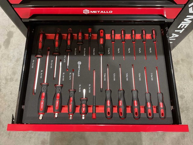 2025 metallo xxl edition meta-7hs6g-wood roof gereedschapswagen - afbeelding 3 van  67