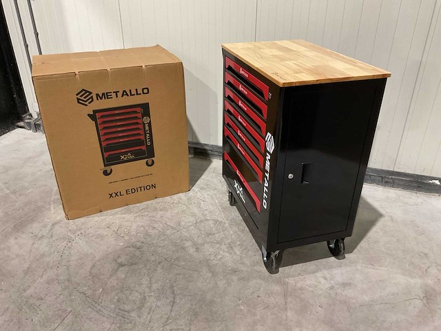 2025 metallo xxl edition meta-7hs6g-wood roof gereedschapswagen - afbeelding 41 van  67