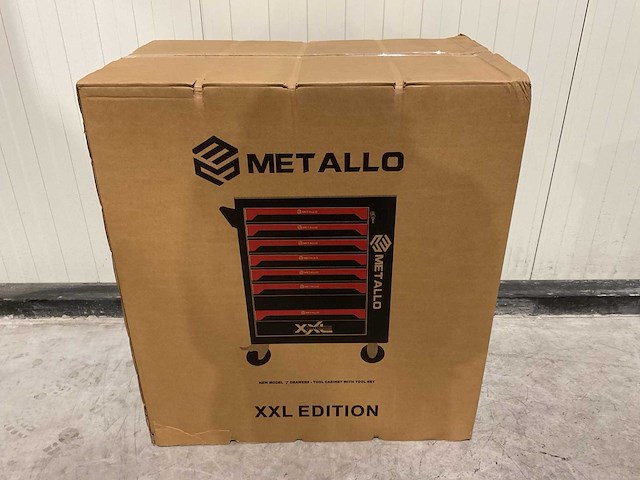 2025 metallo xxl edition meta-7hs6g-wood roof gereedschapswagen - afbeelding 42 van  67