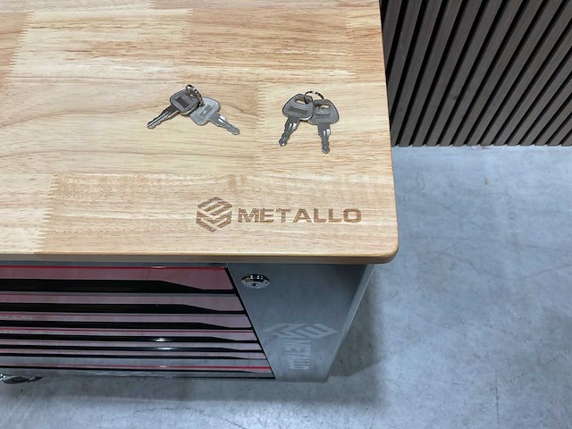 2025 metallo xxl edition meta-7hs6g-wood roof gereedschapswagen - afbeelding 20 van  67