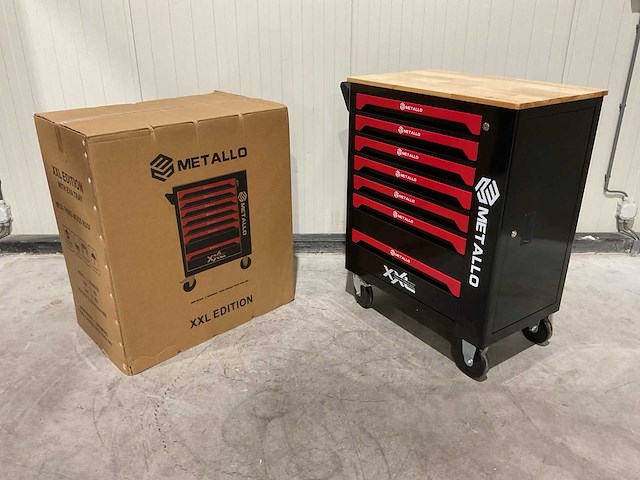 2025 metallo xxl edition meta-7hs6g-wood roof gereedschapswagen - afbeelding 40 van  67
