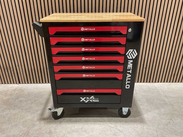 2025 metallo xxl edition meta-7hs6g-wood roof gereedschapswagen - afbeelding 22 van  67