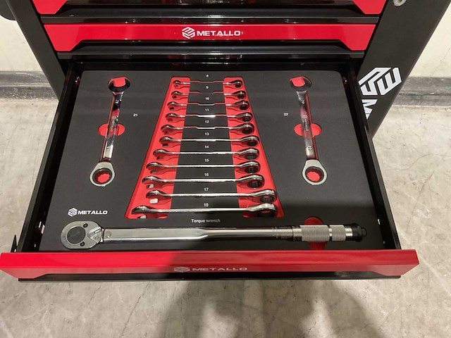 2025 metallo xxl edition meta-7hs6g-wood roof gereedschapswagen - afbeelding 49 van  67