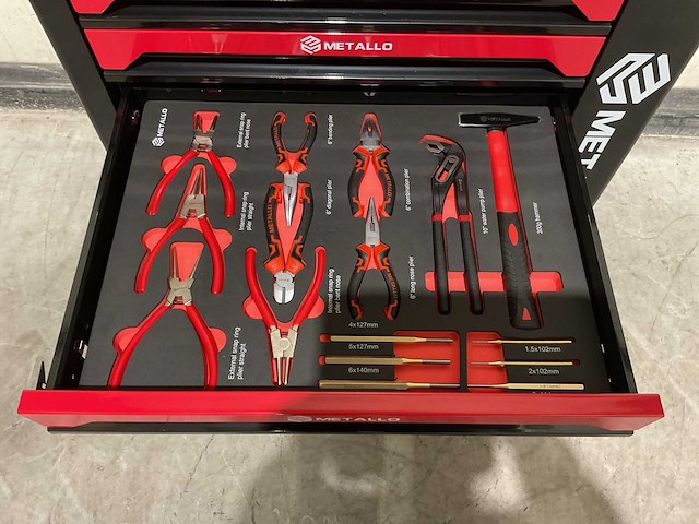 2025 metallo xxl edition meta-7hs6g-wood roof gereedschapswagen - afbeelding 50 van  67