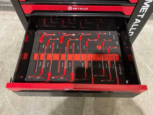 2025 metallo xxl edition meta-7hs6g-wood roof gereedschapswagen - afbeelding 52 van  67