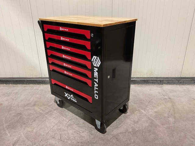 2025 metallo xxl edition meta-7hs6g-wood roof gereedschapswagen - afbeelding 64 van  67