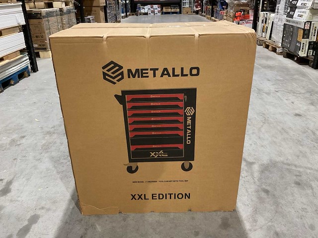 2025 metallo xxl edition meta-7hs6g-wood roof gereedschapswagen - afbeelding 19 van  23