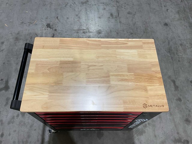 2025 metallo xxl edition meta-7hs6g-wood roof gereedschapswagen - afbeelding 22 van  23
