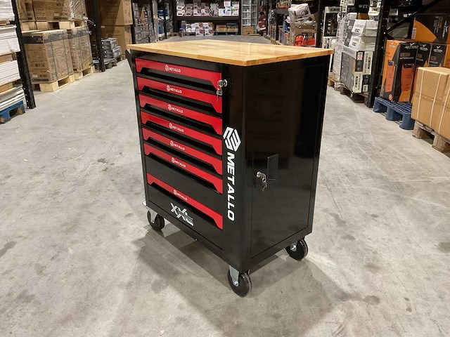 2025 metallo xxl edition meta-7hs6g-wood roof gereedschapswagen - afbeelding 1 van  23