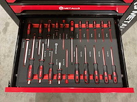 2025 metallo xxl edition meta-7hs6g-wood roof gereedschapswagen - afbeelding 4 van  15