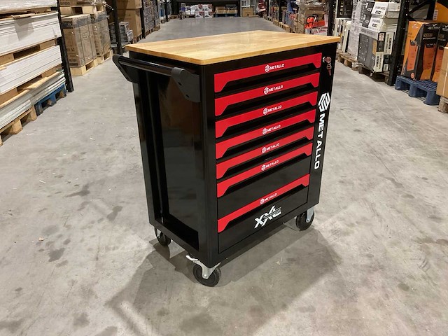 2025 metallo xxl edition meta-7hs6g-wood roof gereedschapswagen - afbeelding 11 van  22