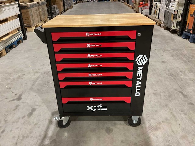 2025 metallo xxl edition meta-7hs6g-wood roof gereedschapswagen - afbeelding 20 van  22