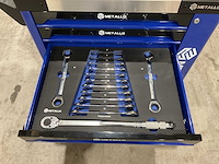2025 metallo xxl edition meta-8hs8g-blue gereedschapswagen - afbeelding 4 van  20